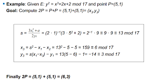 Please use at your own risk, and please alert us if something isn't working. How To Perform The Elliptic Curve Calculation In The Following Example Cryptography Stack Exchange