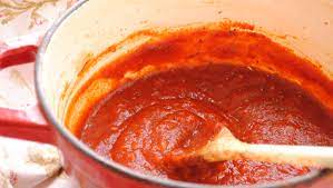 And add to sauce or freese for later. Spaghetti Sauce With Tomato Puree Recipe Image Of Food Recipe