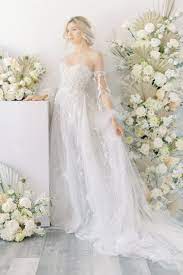 Ethereal And Chic Wedding Style Inspiration Elizabeth Anne Designs The Wedding Blog Romantic Wedding Gown Enchanted Wedding Dress Wedding Dresses Whimsical