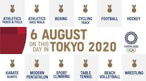 About tokyo 2020 organising committee. Onthisday Next Year 12 Sports Will Award Medals At The Tokyo Olympics