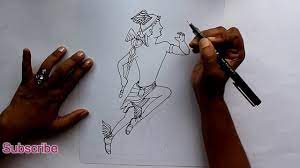 Drawing Greek Myth | Hermes The God Of Trade, Thieves And Sports | Drawing  Of Enamtara Saki - Youtube