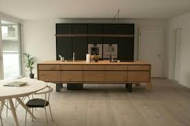 This Is The Kitchen Model Dinesen In Oiled Heartoak From Garde Hvalsoe A Bea Kitchen Inspiration Modern Modern Kitchen Island Design Interior Design Kitchen