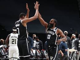 Russell westbrook, elfrid payton, lewis lloyd, john. Harden Durant Star As Nets Edge Bucks Thescore Com