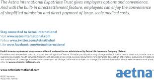 Medical insurance for expatriates & global citizens. Benefits Strength In Numbers Aetna International Expat Trust Pdf Free Download