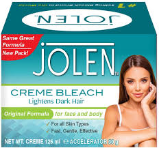 Bleach is a natural way of lightning facial hair and you should let all the benefits of the cream sink in and not wash them away. Jolen Regular 125 Ml Facial Bleach Amazon Co Uk Health Personal Care