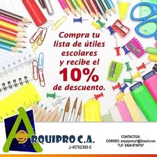New The 10 All Time Best Ideas Today With Pictures Aprovecha Esta Gran Feria Escolar Que Te Trae Arquipro C A Con Un 10 De Descuento En Producto Escolar