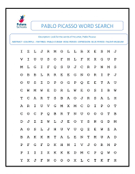 You may have noticed that i love to do different versions of cubist self portraits or. Pablo Picasso Worksheet