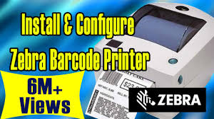 The printer supports a variety of interface options and configurations. How To Install And Configure Zebra Barcode Printer Gc420t Youtube