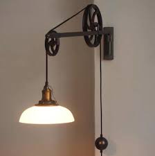 Chester Art Deco Pulley Wall Light Pulley Wall Light Pulley Light Wall Lights