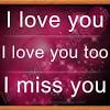 # i love you too. 1