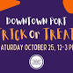 Downtown Port Trick or Treat event image