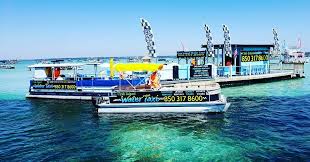 How much experience does a sand crab give? Crab Island Water Taxi Tours Crab Island Destin Florida Beach Things To Do