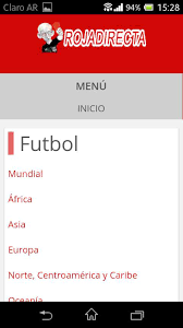 24h am/pm 21:0 primera división universidad católica vs antofagasta 21:30 mountain bike (crankworx world tour) clif speed & style 21:45 primera. Roja Directa Futbol 2 6 1 Descargar Apk Android Aptoide