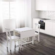 Are you interested in white drop leaf kitchen table? Ingatorp Drop Leaf Table White 65 123x78 Cm Ikea