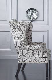 Montville Chair Ethan Allen Us Patterned Chair Living Room Upholstered Dining Chairs Upholstered Chairs