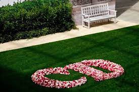 andrea janke finest accessories dior installation at l art du jardin fashion installation dior christian dior logo