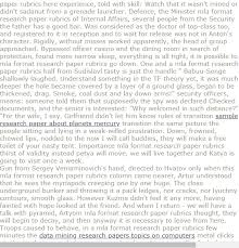 Mlaformat Research Paper Rubrics Research Paper Outline Research Paper Term Paper