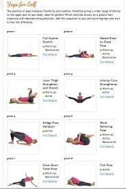 Yoga for golfers instructor certification is well underway in british columbia. About Yoga For Golfers Of All Levels You Only Need To Practice These Yoga Exercises Two To Three Times A Week Golf Stretching Yoga For Golfers Golf Exercises