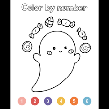 coloring pages by number kids drawing hub