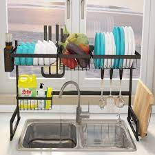 Sangat cocok untuk rumah ataupun tempat usaha seperti restoran atau kafe. Rak Piring Wastafel 85 Cm Rak Dapur Serbaguna Shopee Indonesia