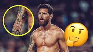 Football and number 10 tattoo messi. What Do Messi S 10 Tattoos Mean Oh My Goal Youtube
