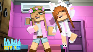 Baby Ellie Is Moving Into The City Minecraft City Life Little Kelly Youtube