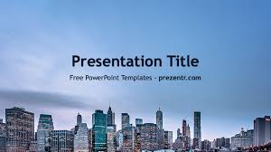 This free powerpoint template is compatible with all latest microsoft powerpoint versions and can be also used as. New York Powerpoint Template Prezentr Free Ppt Templates