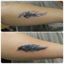 Cover Up By Ismail Dovme Bebek Besiktas Istanbul Marmarisink Marmarisinkbebek Tattoo Feather Tattoo Pi Feather Tattoos Cover Tattoo Trendy Tattoos