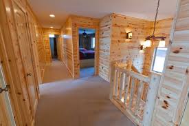 Pine And Sheetrock Wood Interior Walls Knotty Pine Paneling Wood Wall Bathroom