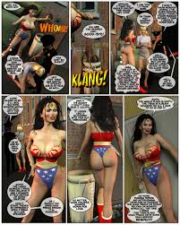 Wonder Woman Terror Insceminoid - Porn Cartoon Comics