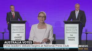 Abc Brisbane Third Leaders Debate At The National Press Club Facebook