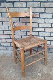 Vintage Rush Seat Ladder Back Chair Petite Chair Desk Chair Farmhouse Chair Dining Chair Kitchen Farmhouse Chairs Ladder Back Chairs Painted Dining Chairs