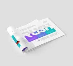 A4 Landscape Brochure Mockup Free Mockup Postcard Mockup Business Card Mock Up