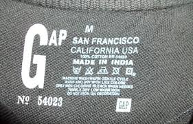 My Shirt Says Made In India Gap india official online store.