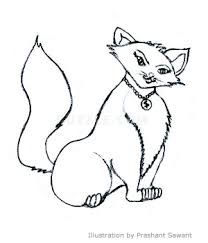 With this step you are finished sketching. Cool Drawings Of Cartoon Cats Images