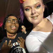 Didn't have time to take most of pictures but I did get a few tonight!!!  Had so much fun volunteering with the MWR doing the Haunted Trail!!! ❤️