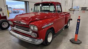Image result for Red 1955 Truck
