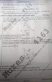 Please register and join our community! Subiecte Simulare Evaluarea NaÈ›ionalÄƒ MatematicÄƒ Avem Subiectele Ce A Picat La Clasa A Viii A Antena 1