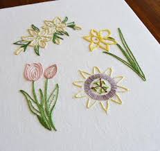 Easter Flowers Hand Embroidery Pattern A Modern Embroidery Etsy Embroidery Flowers Pattern Embroidery Kits Hand Embroidery Designs