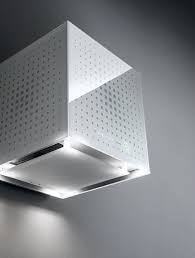 Rubik E Ion White Tempered Glass For A Hood Modern And Fresh And With The Ionising System The Air In Your Home Has Ne Cooker Hoods Cooktop Hood Pure Products