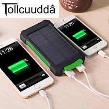 I am not available for personal solar system consult! Tollcuudda Waterproof 10000mah Solar Power Bank Solar Charger Dual Usb Power Bank With Led Light For Iphone 6 Plus Mobile Phone Mpm Plaza