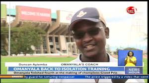 •pro athlete •100m & 200m kenyan sprinter •pb 10:01 sec. Kenya S 100m Record Holder Ferdinand Omanyala Starts Isolation Training Youtube