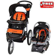 Baby Trend Expedition Jogger Stroller Travel System Millennium Orange Car Seat Baby Stro Baby Trend Jogging Stroller Baby Trend Travel System Baby Car Seats