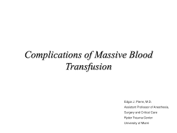 Image result for Transfusion Complication