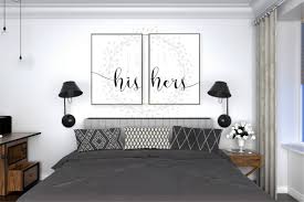 Poster Schlafzimmer His Her Digitale Datei Instant Download Etsy Bedroom Decor Home Decor