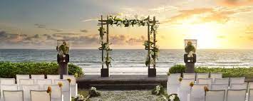 Own Your Moment At W Bali Seminyak Featuring Bali S Most Romantic Beachfront Outdoor Wedding Venues Outdoor Wedding Venues Bali Wedding Outdoor Wedding