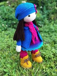 Beyazbegonvil Amigurumi Kiz Bebek Modelleri Amigurumi Oyuncak Bebek Krose Oyuncak Krose