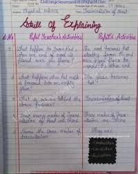 Skill Of Explaining Science Lesson Plan On Transmission Of Heat Teaching Lessons Plans English Teacher Lesson Plans Science Lessons
