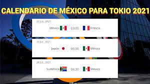 México se enfrenta este sábado a las 6:00 horas a corea del sur, en juego correspondiente a los cuartos de final del futbol varonil de los juegos olímpicos de tokio 2020. Fechas Y Horarios Confirmados Para Los Partidos De Mexico En Los Juegos Olimpicos De Tokio 2021 Youtube
