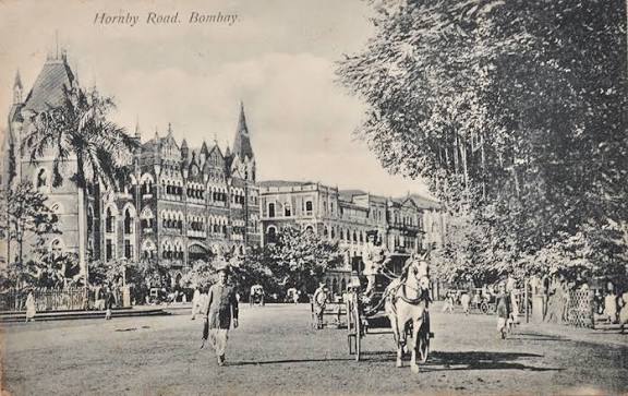 Esplanade & Hornby Roads Bombay - 10 Old Postcards - Past-India